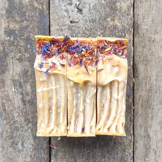 Birthday Bar! Handcrafted Artisan Rough Cut Soap