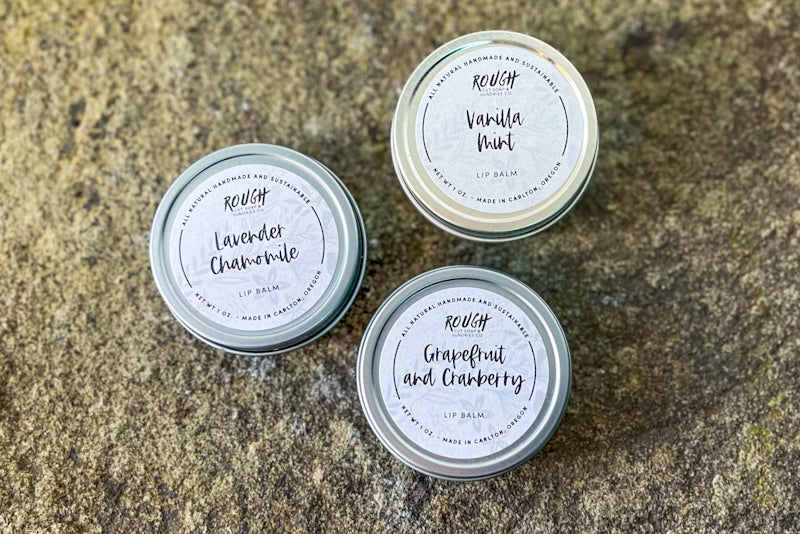 All Natural Handcrafted Artisan Grapefruit & Cranberry Lip Balm