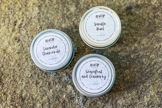 All Natural Handcrafted Artisan Vanilla Mint Lip Balm
