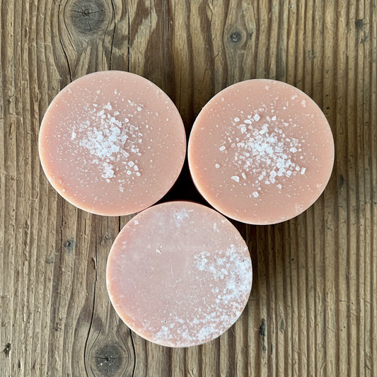 Peppermint Drop Pink Himalayan Salt Bar
