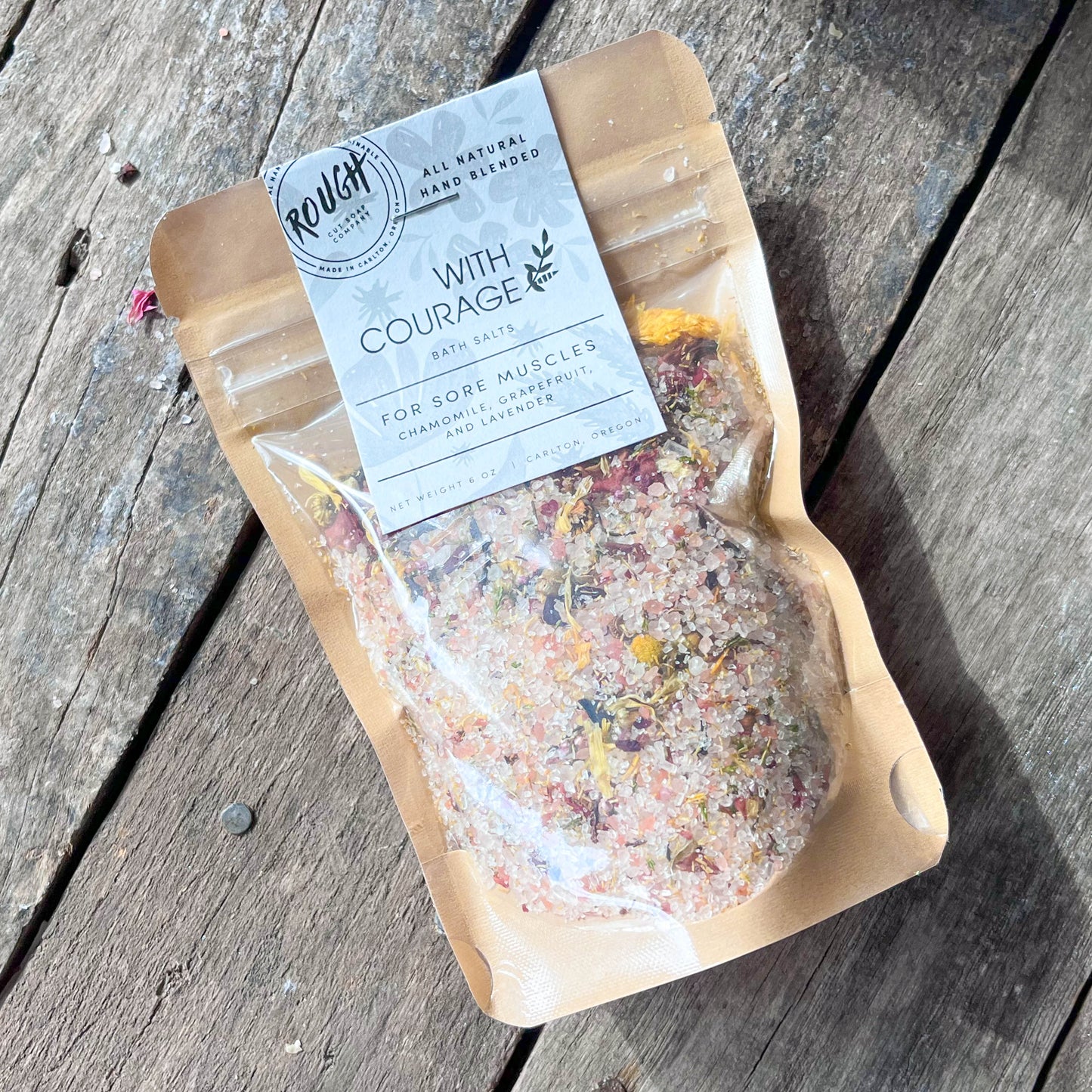 With Courage for Breast Cancer Support - Bath Salts