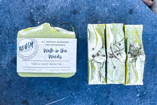 Walk in the Woods Handcrafted Artisan Rough Cut Soap