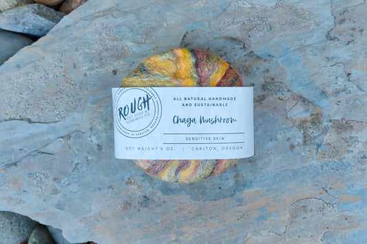 Felted Handcrafted Artisan Rough Cut Soap