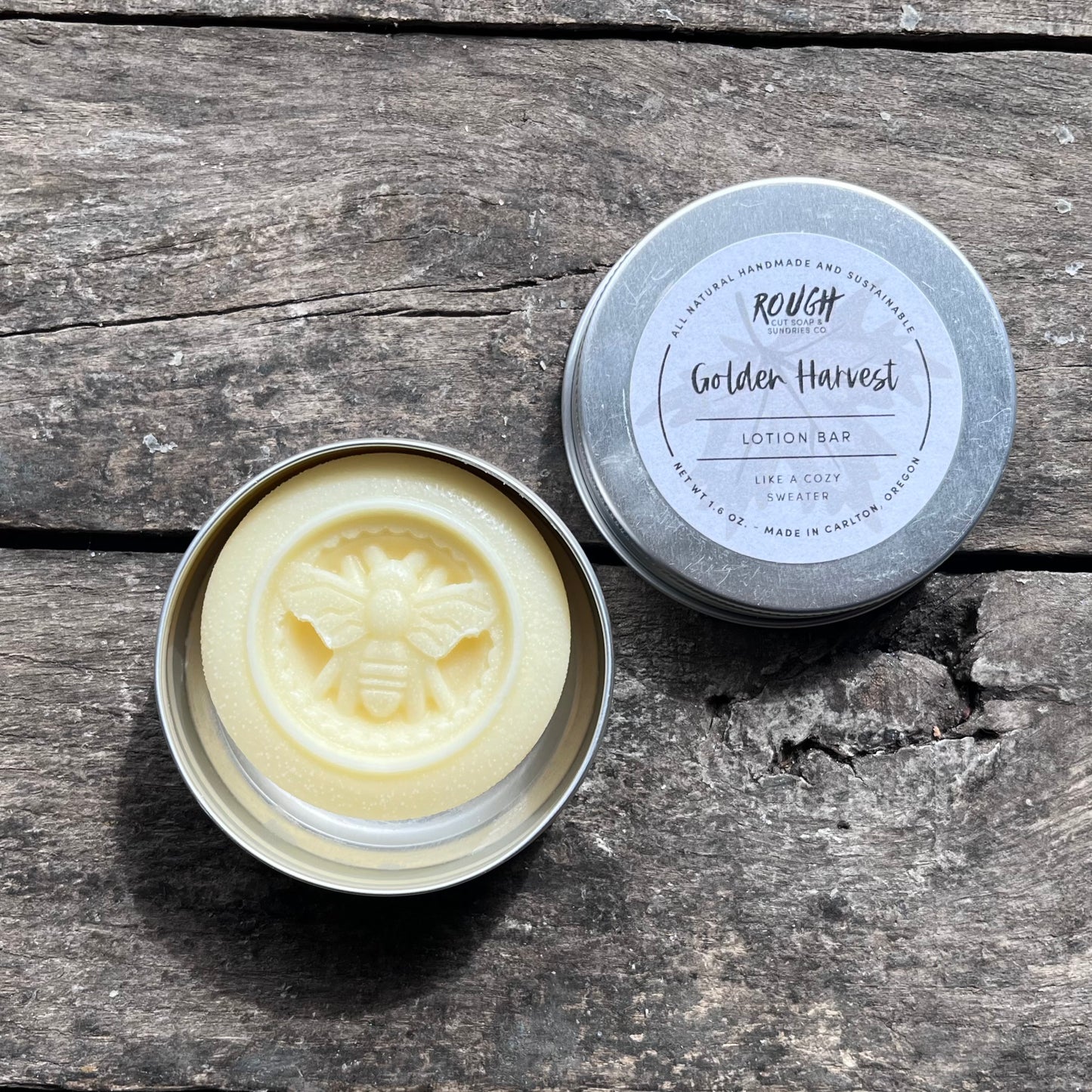 Golden Harvest All Natural Handcrafted Lotion Bars