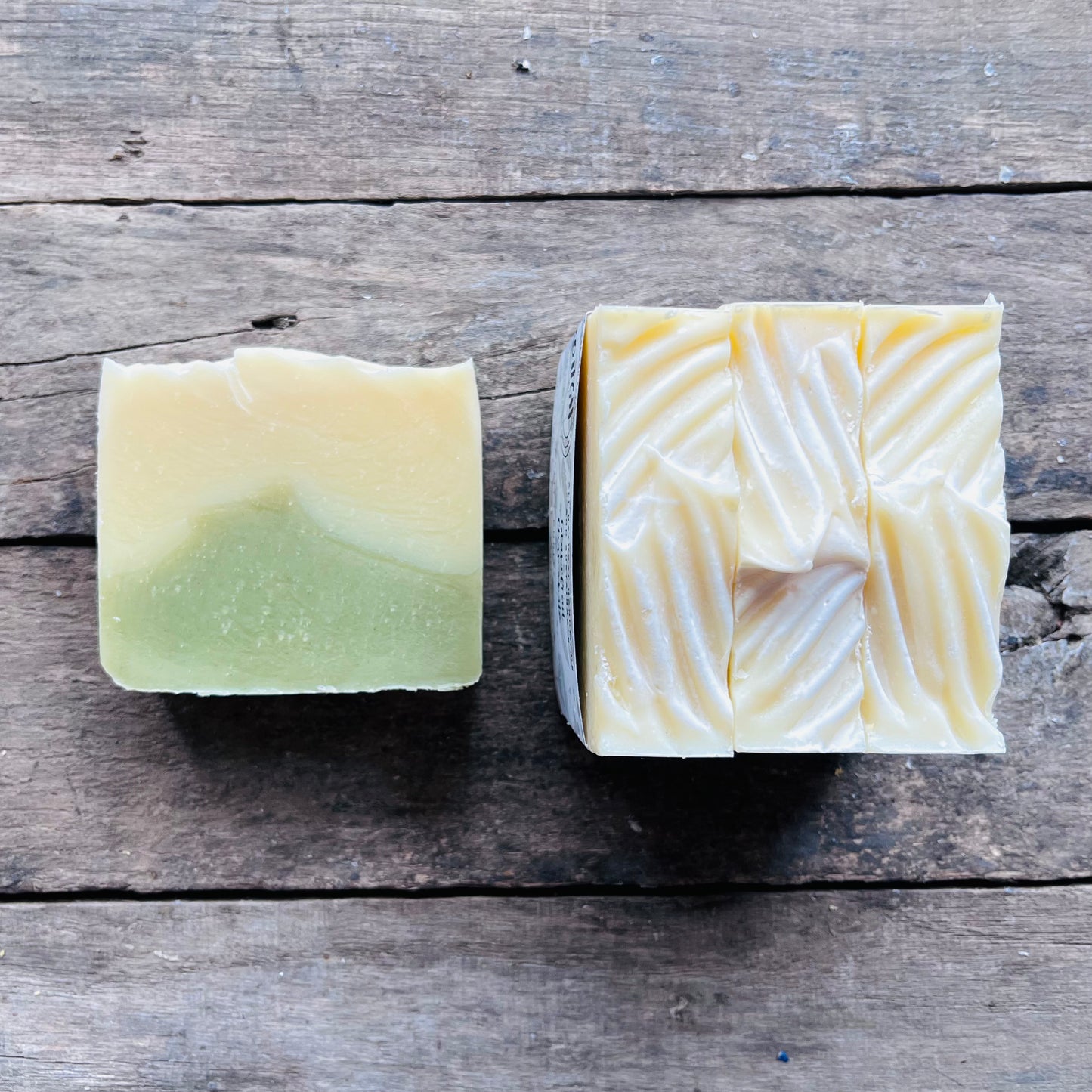 Grapefruit Chamomile Handcrafted Artisan Rough Cut Soap