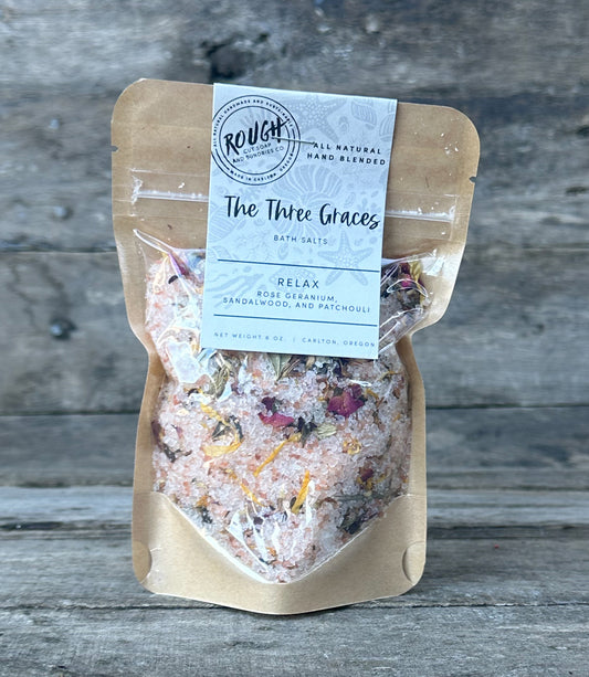 The Three Graces Handcrafted All Natural Bath Salts