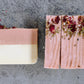 Rose Geranium & Pink Grapefruit Handcrafted Artisan Rough Cut Soap