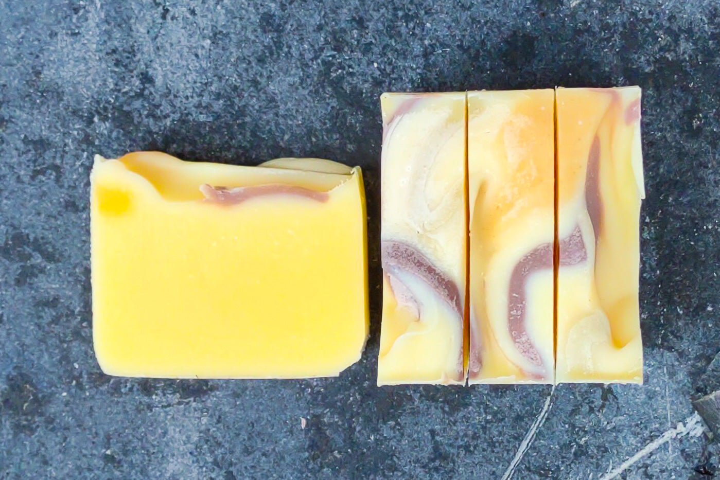 Lavender, Litsea & Rosemary Handcrafted Artisan Rough Cut Soap