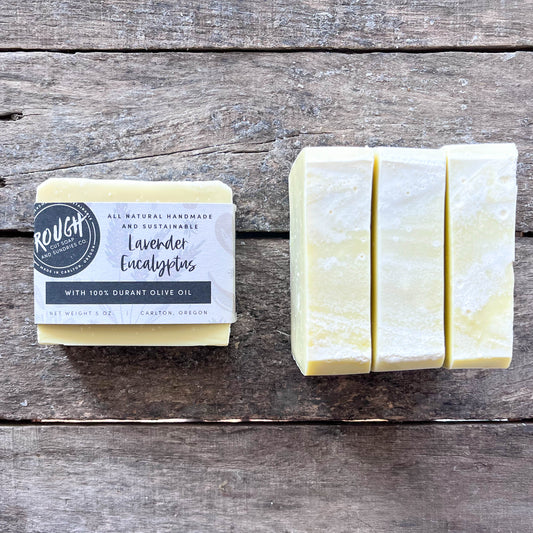 Lavender Eucalyptus - 100% Durant Olive Oil Castile Bar