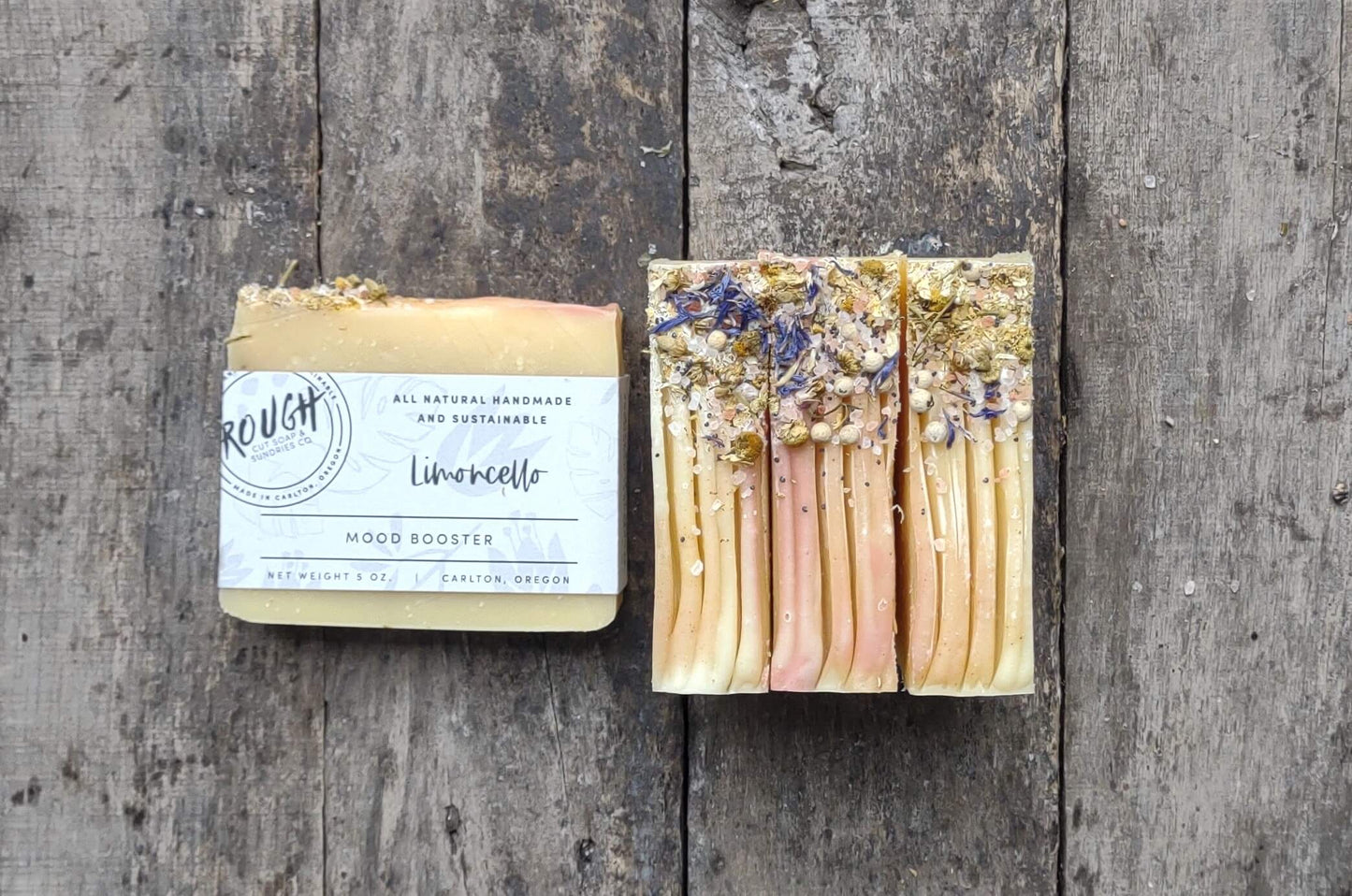 Limoncello Handcrafted Artisan Rough Cut Soap