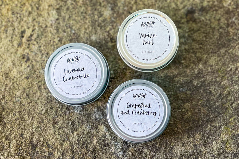 All Natural Handcrafted Artisan Lavender Chamomile Lip Balm