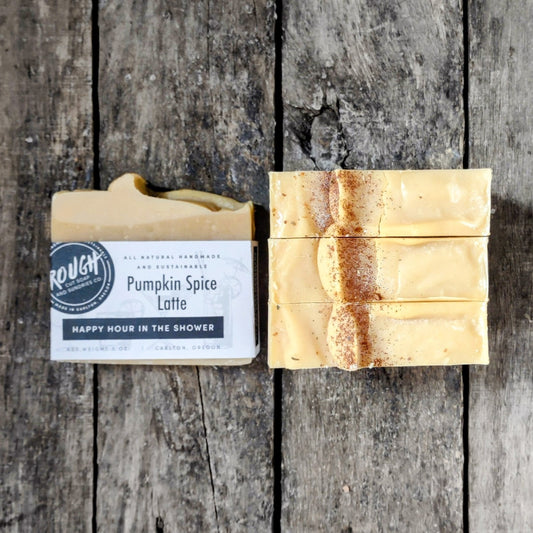 Pumpkin Spice Latte Soap Bar from Happy Hour in the Shower collection