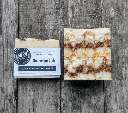Queenston Club Happy Hour Handcrafted Artisan Rough Cut Soap