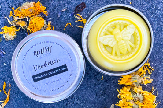 Dandelion —INFUSION COLLECTION All Natural Handcrafted Lotion Bars