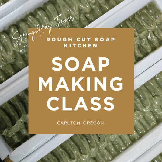 Spring Exfoliating Soap Making Class - April 26th