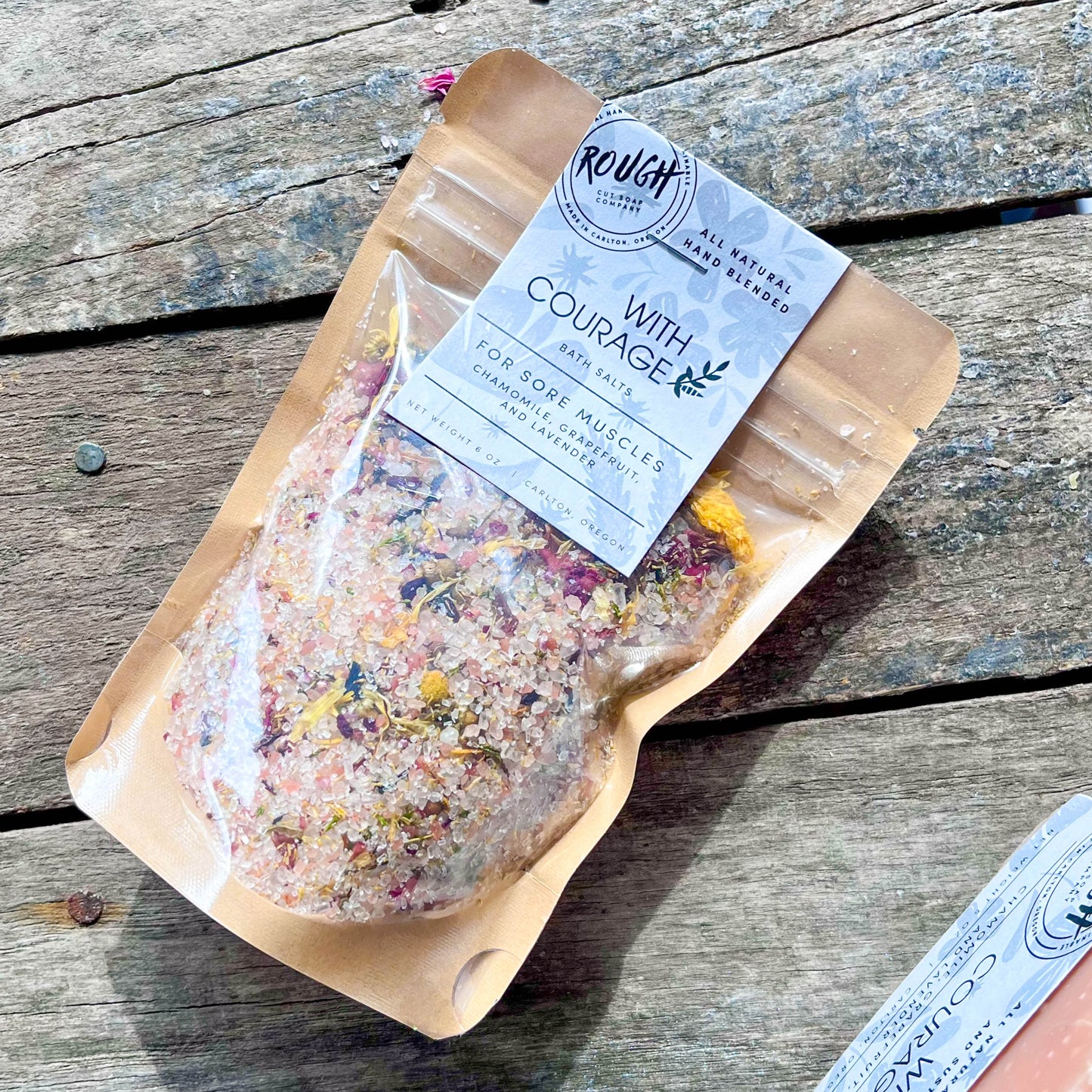 With Courage for Breast Cancer Support - Bath Salts