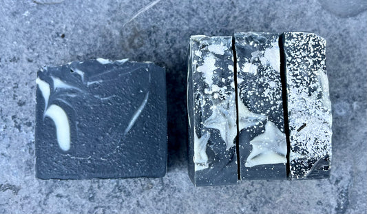 Winter Solstice Handcrafted Artisan Rough Cut Soap