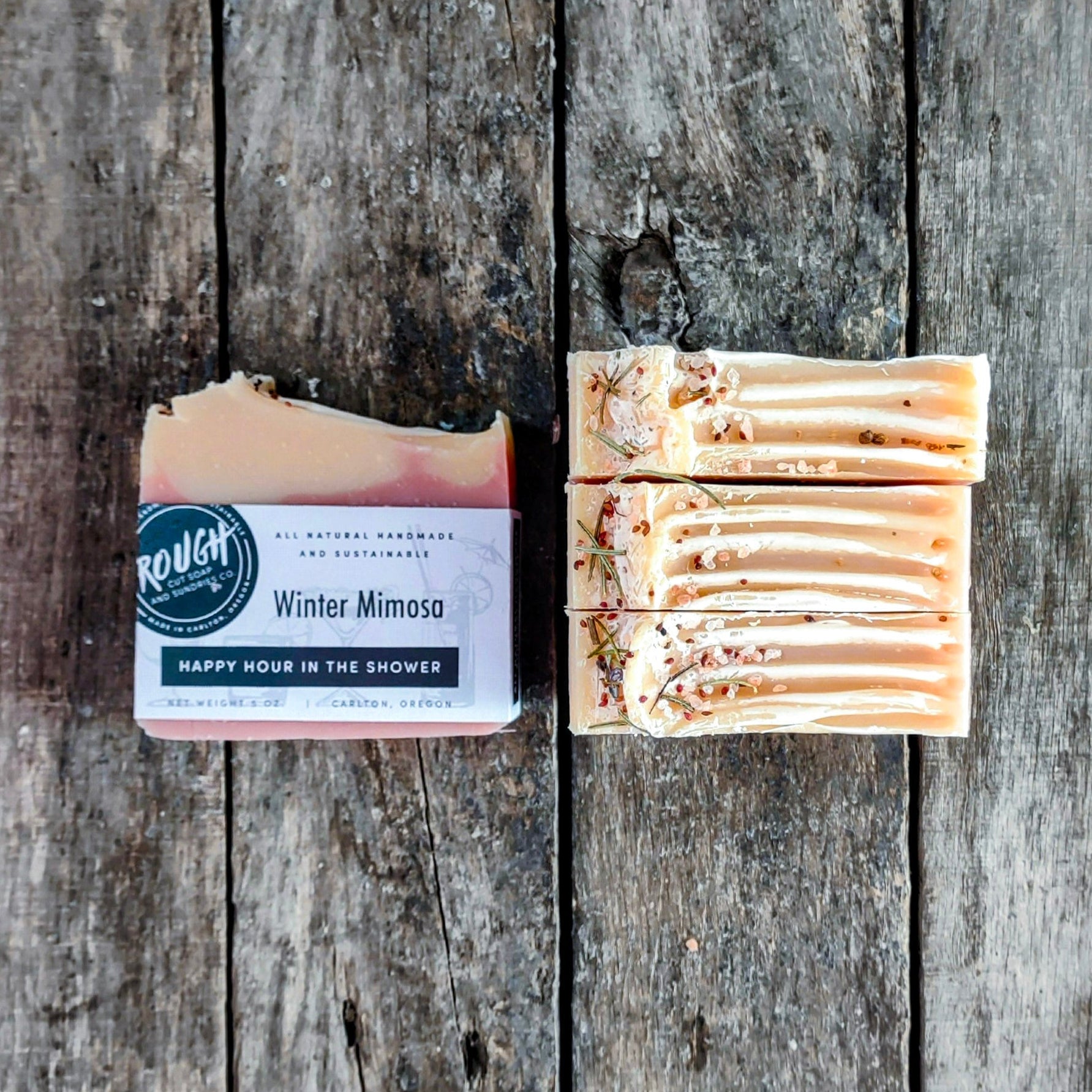 Winter Mimosa Soap Bar from Happy Hour in the Shower Collection