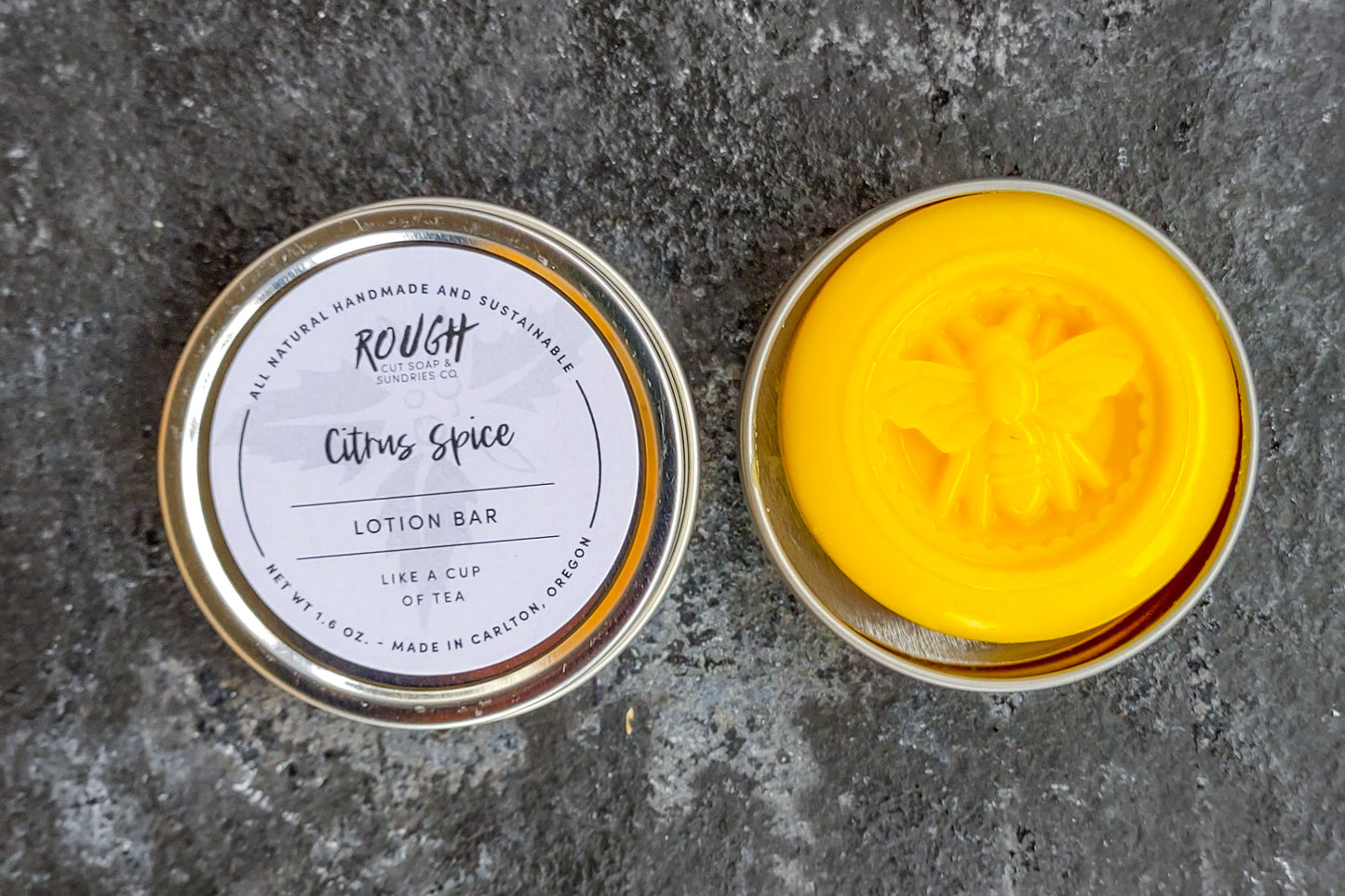 Citrus Spice All Natural Handcrafted Lotion Bars